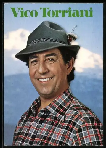AK Musiker Vico Torriani in Tracht