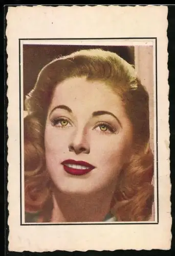 AK Schauspielerin Eleanor Parker mit blondem Haar