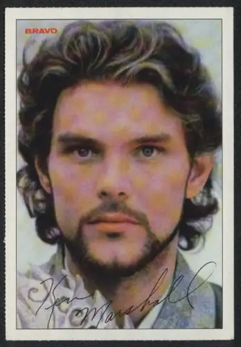 AK Musiker Ken Marshall mit Bart