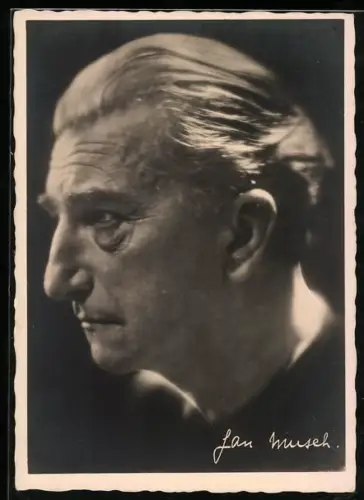 AK Schauspieler Jan Musch mit zurückgekämmtem Haar