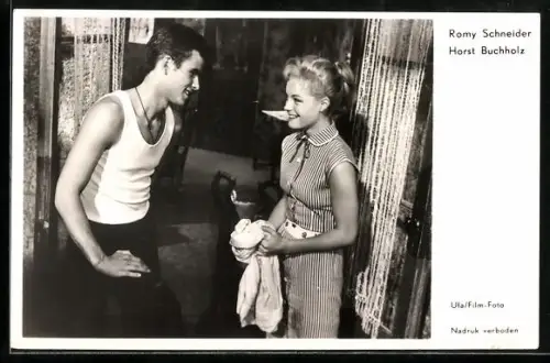 AK Horst Buchholz und Romy Schneider