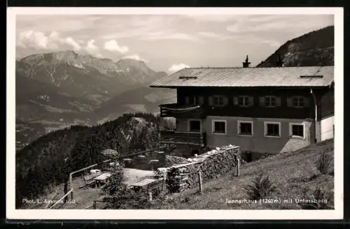 AK Jennerhaus, Blick zum Untersberg