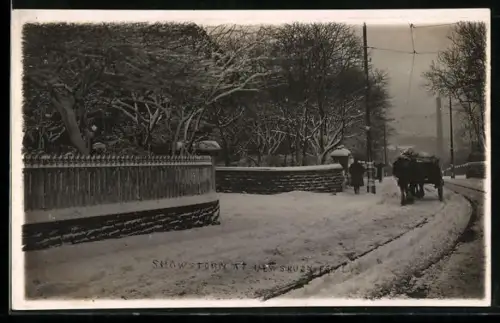 AK Dewsbury, Snowstorm in 1912