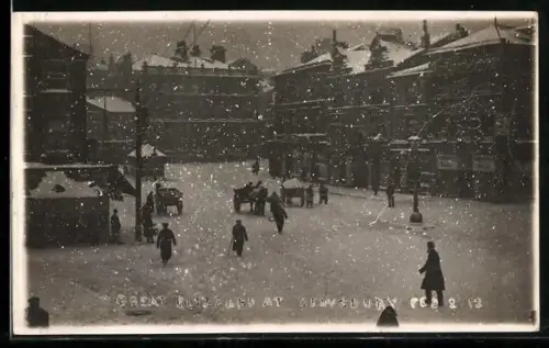 AK Dewsbury, Great Blizzard of 1912