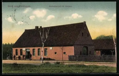 AK Uetzingen, Gasthaus von W. Lütjens