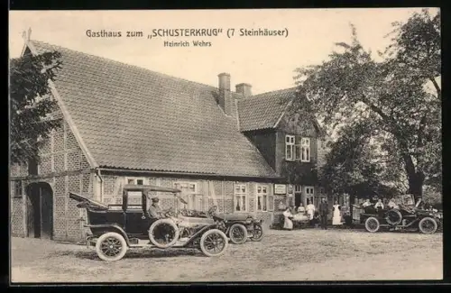AK Walsrode, Gasthaus zum Schusterkrug v. H. Wehrs