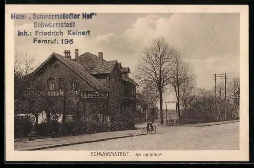 AK Schwarmstedt, Partie am Bahnhof