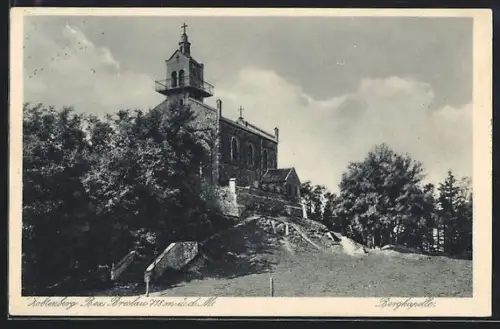 AK Zobten, Zobtenberg, Die Bergkapelle