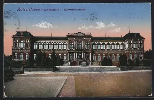 AK Kaiserslautern /Rheinpfalz, Gewerbemuseum