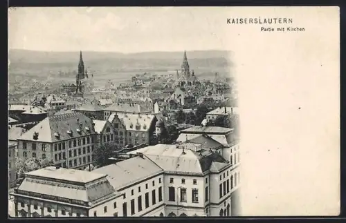 AK Kaiserslautern, Partie mit Kirchen