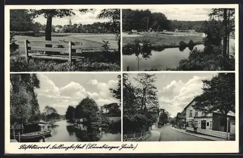 AK Fallingbostel /Lüneburger Heide, Verschiedene Ortsansichten