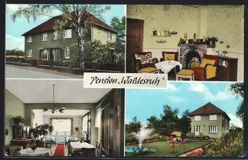 AK Bispingen /Lüneburger Heide, Pension Waldesruh, Inh. H. Drewes