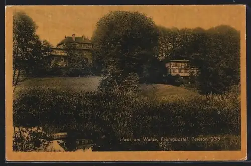 AK Fallingbostel, Haus am Walde