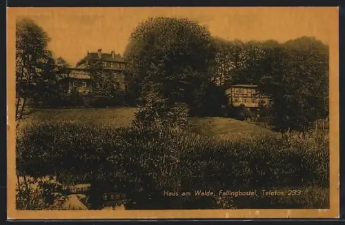 AK Fallingbostel, Haus am Walde