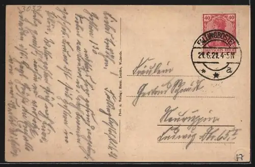 AK Fallingbostel, Villa am Walde