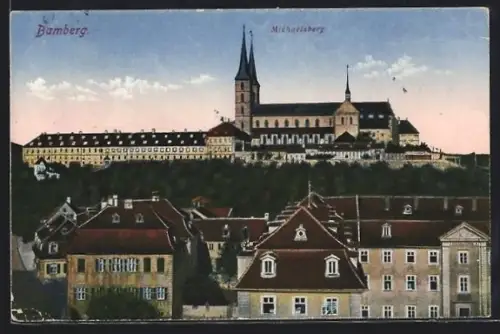 AK Bamberg, Michaelsberg mit Kirche