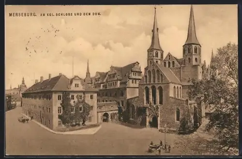 AK Merseburg, Am kgl. Schloss und dem Dom