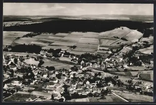 AK Raubach /Westerwald, Ortsansicht aus der Vogelschau