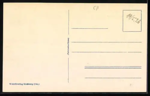 AK Rigi-Kulm, Nebelmeer und Alpen, Bergbahn