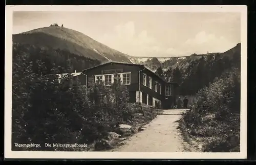 AK Melzergrundbaude im Riesengebirge