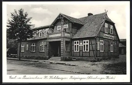 AK Bispingen /Lüneburger Heide, Gast- und Pensionshaus H. Kohlmeyer