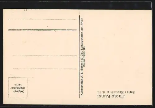 AK Neustadt a. d. H., Mittelhambach, Rathausplatz