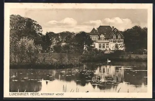 AK Wense /Lüneburger Heide, Rittergut Wense