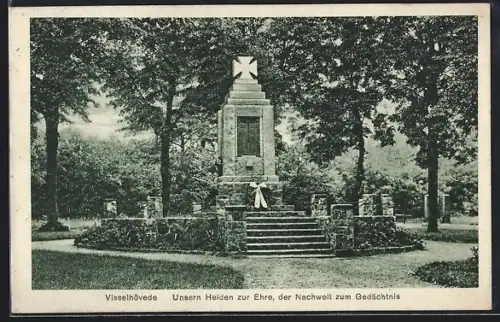 AK Visselhövede, Kriegerdenkmal