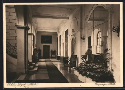 AK Schloss Dyck /Rheydt, Eingangshalle