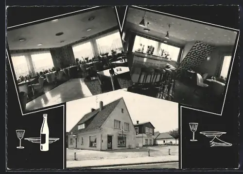 AK Fallingbostel, Gasthaus Lönsstuben, Restaurant, Inh. G. Rinke