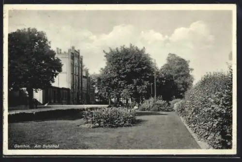 AK Genthin, Am Bahnhof