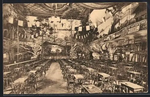 AK Berlin-Neukölln, Neue Welt Hasenheide, Festsaal zum Bockbierfest