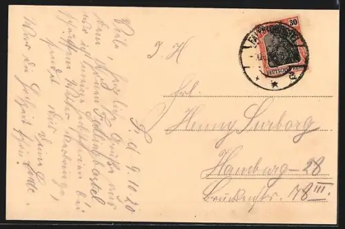 AK Fallingbostel, Villa am Walde