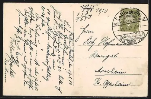 AK Fallingbostel, Haus am Walde