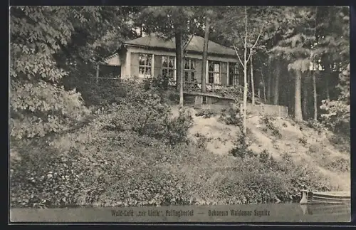 AK Fallingbostel, Wald-Café zur Lieth, Ökonom Waldemar Segnitz