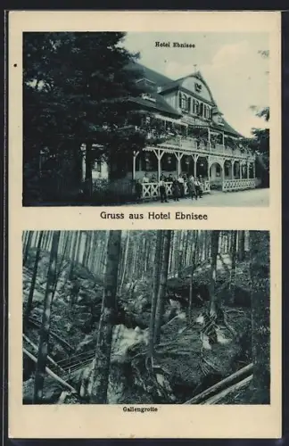 AK Ebni, Hotel Ebnisee, Gallengrotte