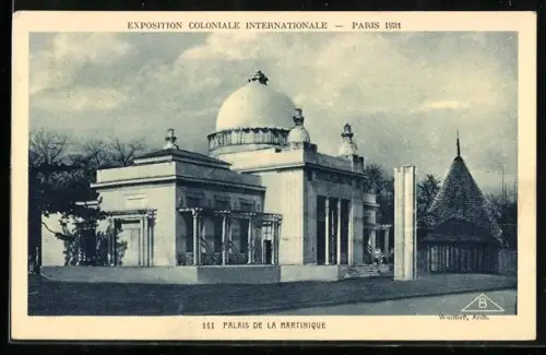 AK Paris, Exposition coloniale internationale 1931, Palais de la Martinique