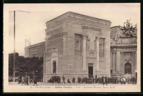 AK Paris, Exposition des Arts décoratifs 1925, Pavillon Italien