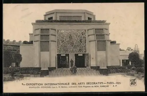 AK Paris, Exposition des Arts décoratifs 1925, Pavillon Pomone