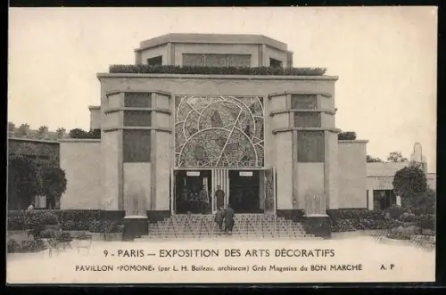 AK Paris, Exposition des Arts Decorafits, Pavillon Pomone, Ausstellung