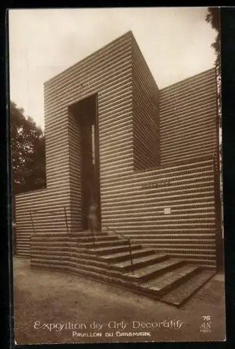 AK Paris, Exposition des Arts décoratifs 1925, Pavillon du Danemark