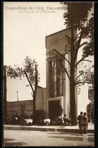 AK Paris, Exposition des Arts décoratifs 1925, Le Pavillon de L` Autriche