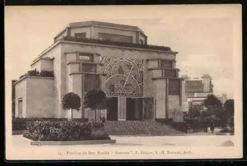 AK Paris, Exposition des Arts décoratifs 1925, Pavillon du Bon Marché Pomone