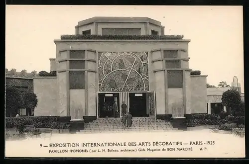 AK Paris, Exposition des Arts Decorafits, Pavillon Pomone, Ausstellung
