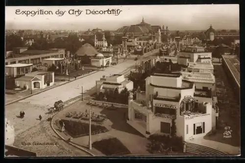 AK Paris, Exposition des Arts décoratifs 1925, Vue Génerale