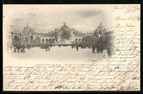 AK Paris, Exposition de 1900, Palais de L`Electricite