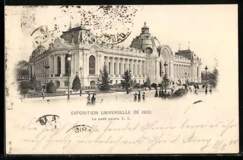 AK Paris, Exposition universelle de 1900, Le petit palais