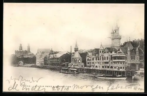 AK Paris, Exposition universelle de 1900, Le Vieux Paris