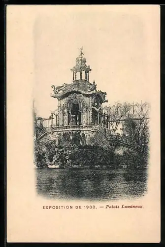 AK Paris, Exposition universelle de 1900, Palais Lumineux