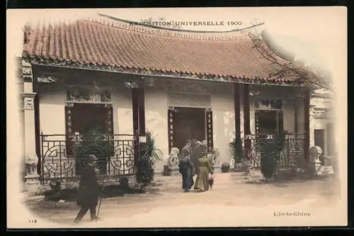 AK Paris, Exposition universelle de 1900, L`Indo-Chine
